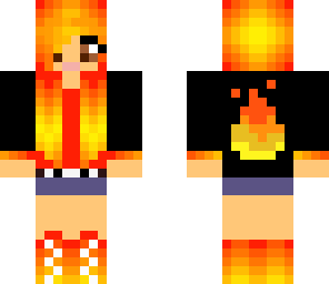 flame girl