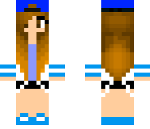 blue girl