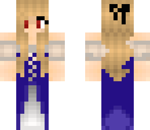 medieval maiden purple