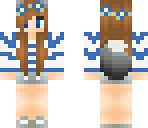 blue wolf girl