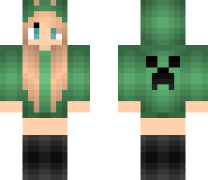 creeper girl blonde hair
