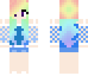 rainbow girl