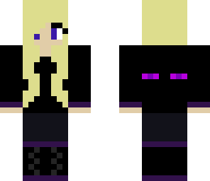 endermen hoodie and headphones
