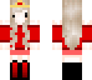red teenaged princess