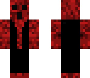 burned zombie