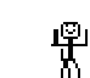 happy stickman