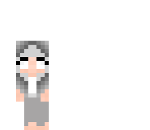 mini white ghost person