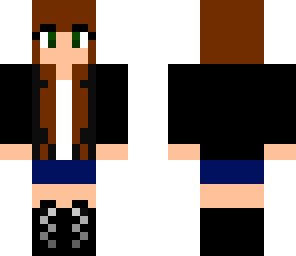 black jacket girl