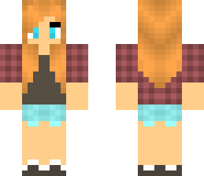 plaid girl