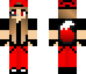 gamer girl with red pants new