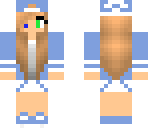 cute blue teenager