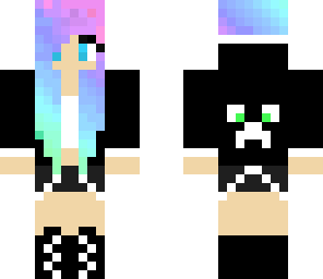 rainbow girl