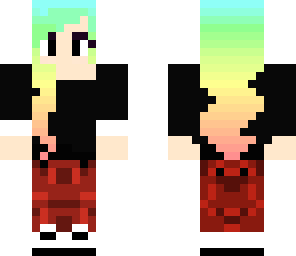 rainbow hair actual pants