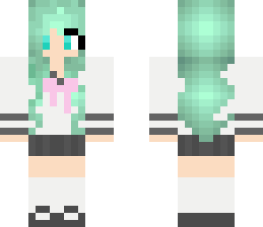 hatsune miku school girl