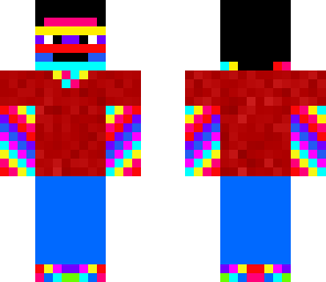 rainbow skin