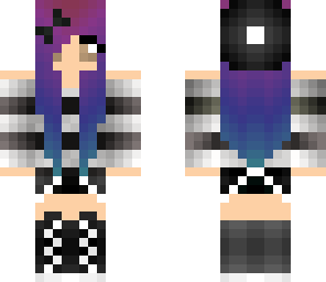 emo teen girl edited kawaii eyes