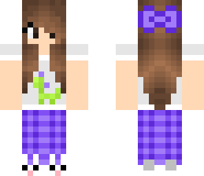 purple pajama girl 3