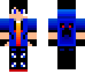 cool kid in blue