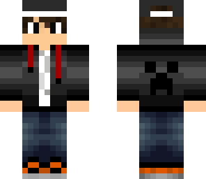 skin with hat