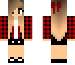 cute plaid girl