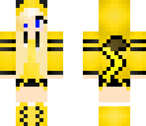 pika pika girl blond