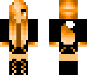orange wolf girl