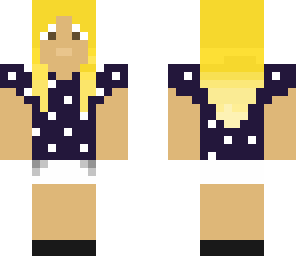 blonde summer girl