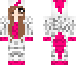 pink fluffy girl