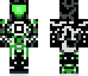 green robot