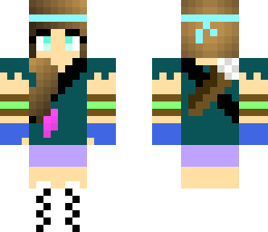 warrior archer girl aqua version