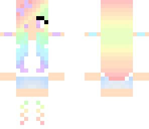 rainbow hair