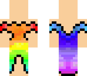 rainbow dress base