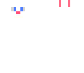 white bunny
