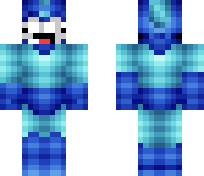 warwizard12's mega man ssb4 skin