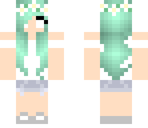 ice herobrine girl