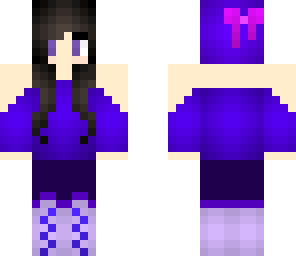 purple girl