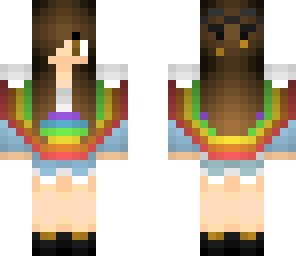rainbow girl
