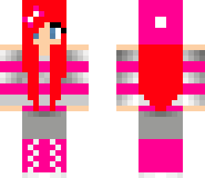 cute pink girl