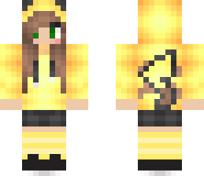 edited pika girl