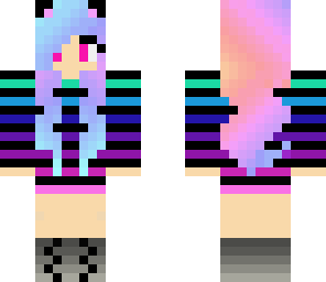 colorful girl