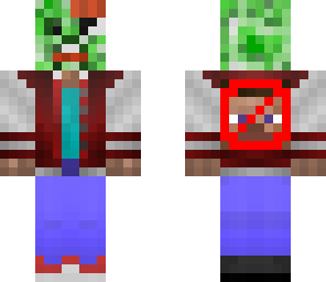 creeper no steve