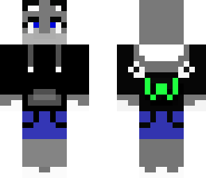 cool wolf gilr in a hoodie