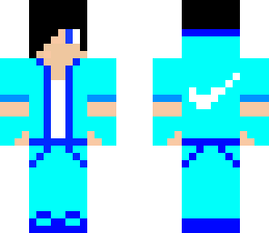 blue nike boy