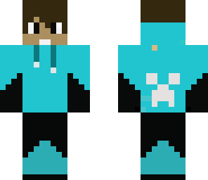blu black hoodie