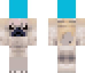 pug with block