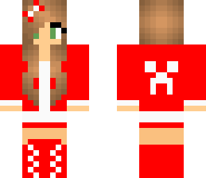 christmas creeper girl