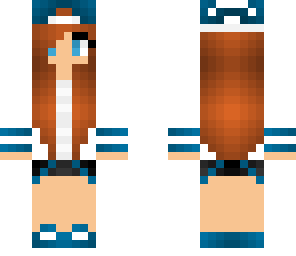 blue girl
