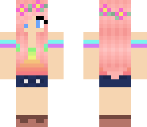 rainbow girl