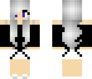 cute silver girl