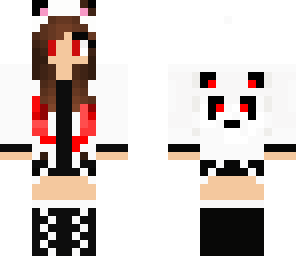 evil panda girl